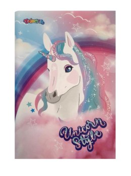 COLORINO SCHOOL - ZESZYT A5 PP - 32 K. LINIA (bm) - UNICORN /6/