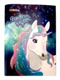 COLORINO SCHOOL - ZESZYT A5 PP - 32 K. LINIA (bm) - UNICORN /6/