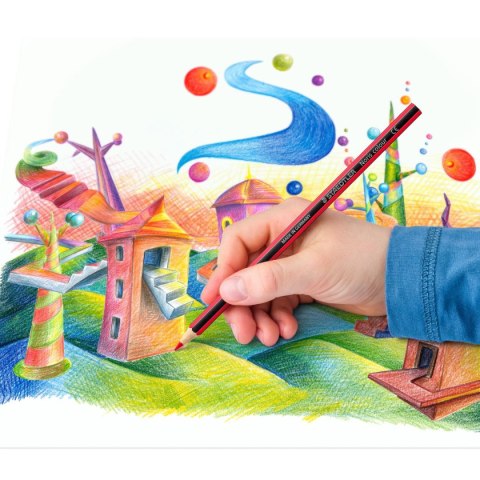 Kredki Noris colour sześciokątne 24 kol. Staedtler Kredki Noris colour sześciokątne 24 kol. Staedtler