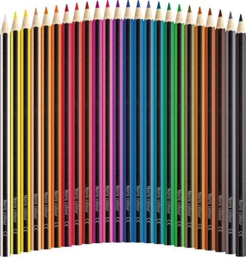 Kredki Noris colour sześciokątne 24 kol. Staedtler Kredki Noris colour sześciokątne 24 kol. Staedtler