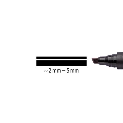 Marker Lumocolor wodoodporny ścięty 4 kol. (2 3 5 9) w etui box Staedtler Marker Lumocolor wodoodporny ścięty 4 kol. (2 3 5 9) w etui box Staedtler