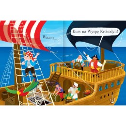 Zaczynam czytać. Duże litery. Pierwsze zdania do nauki czytania. Pirat Tom