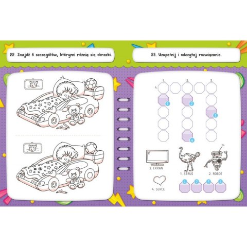 Zadania do rozwiązania. Krzyżówki, labirynty, zadania logiczne