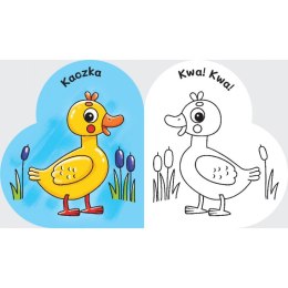 Zwierzątka. Pierwsza kolorowanka z pieskiem