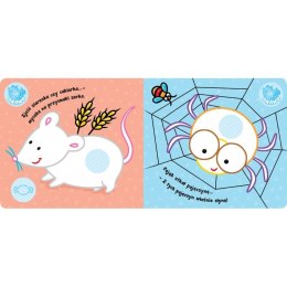 Zwierzęta w parku. Kolorowanka z grubym obrysem, okrągłe naklejki, papierowa zabawka