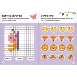 Zwierzęta w zoo. Łamigłówki przedszkolaka