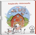 Książeczka - kolorowanka "Dzień na wsi", Monumi