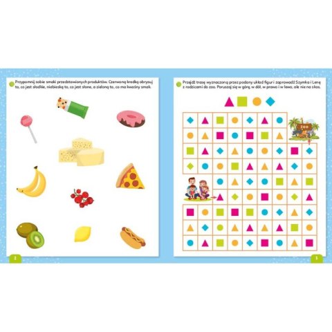 Łamigłówki z wesołym liskiem. Uczę się i rozwiązuję. Od 5 lat