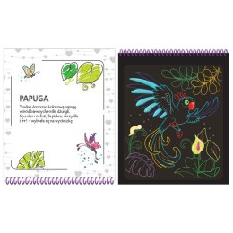 Magiczna dżungla. Zdrapywanka z rysikiem