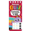 Magiczny quiz. Tabliczka mnożenia do 100. Na spirali