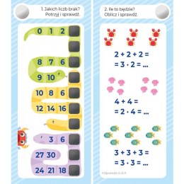 Magiczny quiz. Tabliczka mnożenia do 100. Z nitem