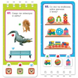 Magiczny quiz z małpką. Dotknij i sprawdź. 5+