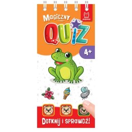 Magiczny quiz z żabką. Dotknij i sprawdź. 4+