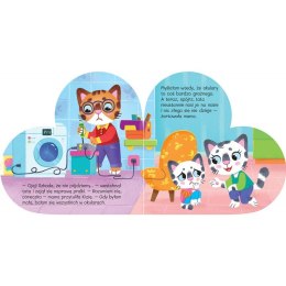 Mała Kizia się boi. Maluch nazywa emocje