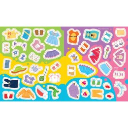 Małe modelki. Album z naklejkami