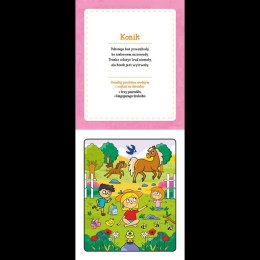 Malowanka z pisakiem wodnym. Podróże małe i duże. Na wsi