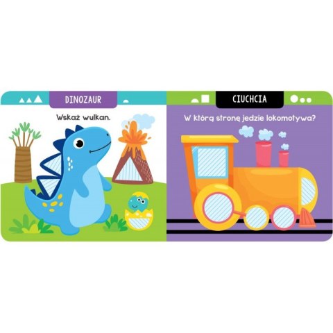 Maluszek poznaje kształty i kolory. Książeczka z dużymi naklejkami 3+