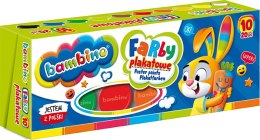 Farby plakatowe 10 kolorów 20 ml ZWIERZAKI UCZNIAKI