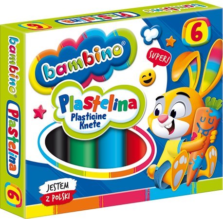 Plastelina 6 kolorów 15 g ZWIERZAKI UCZNIAKI Plastelina 6 kolorów 15 g ZWIERZAKI UCZNIAKI