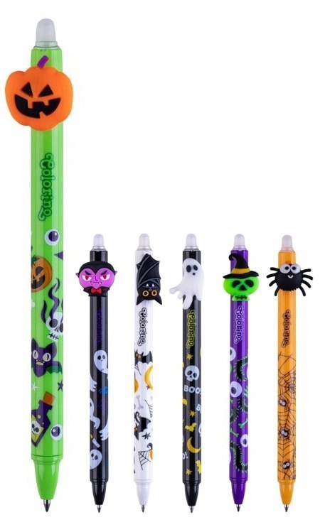 Colorino długopis wymazywalny automatyczny halloween 1 szt Colorino długopis wymazywalny automatyczny halloween 1 szt