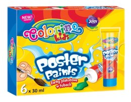 Colorino kids farby plakatowe 30 ml 6 kolorów w tubie