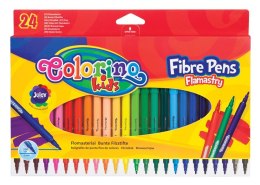 Colorino kids flamastry 24 kolory dla dziecka do szkoły malowania