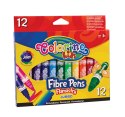 Colorino kids flamastry jumbo 12 kolorów markery pisaki