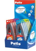 Cyrkiel w plastikowym etui compass zestaw 3 elementowy patio 1szt