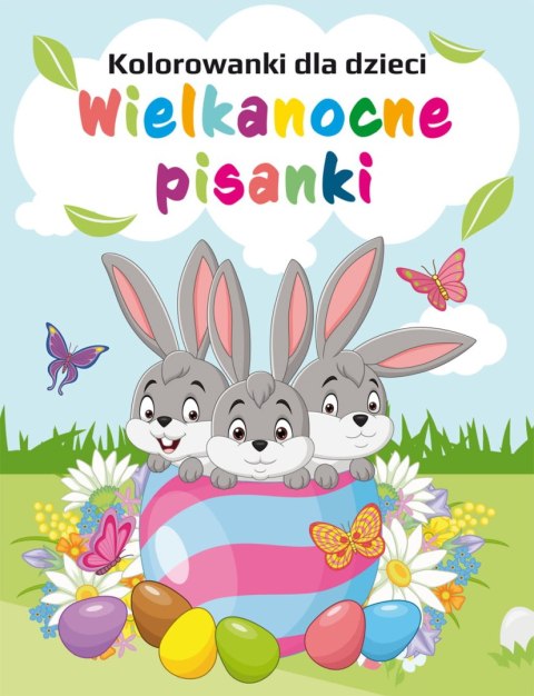 Kolorowanki dla dzieci. Wielkanocne pisanki Kolorowanki dla dzieci. Wielkanocne pisanki