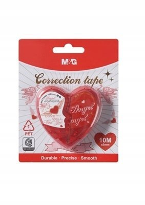 Korektor w taśmie Love 2x10m x 5mm MG Korektor w taśmie Love 2x10m x 5mm MG