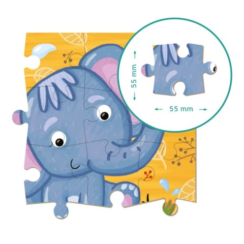 Puzzle Slonik art. 0162 Puzzle Slonik art. 0162