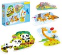 BABY PUZZLE DZIKIE ZWIERZĄTKA