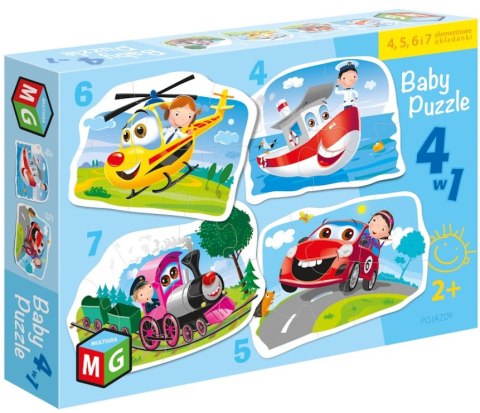 BABY PUZZLE POJAZDY