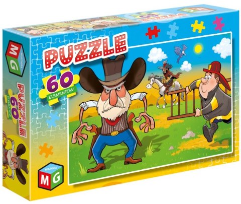 KOWBOJE STRAŻACY PUZZLE 60 W KOWBOJE STRAŻACY PUZZLE 60 W