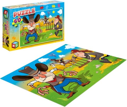 KOWBOJE STRAŻACY PUZZLE 60 W KOWBOJE STRAŻACY PUZZLE 60 W