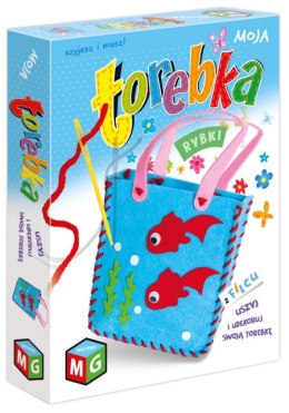 MOJA TOREBKA Z FILCU- RYBKI