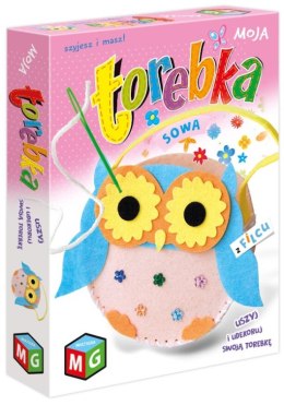 MOJA TOREBKA Z FILCU- SOWA