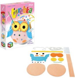 MOJA TOREBKA Z FILCU- SOWA