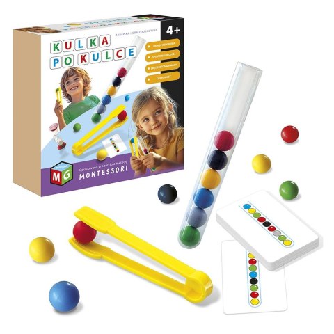 MONTESSORI GRA I ZABAWKA EDUKACYJNA - KULKA PO KULCE MONTESSORI GRA I ZABAWKA EDUKACYJNA - KULKA PO KULCE