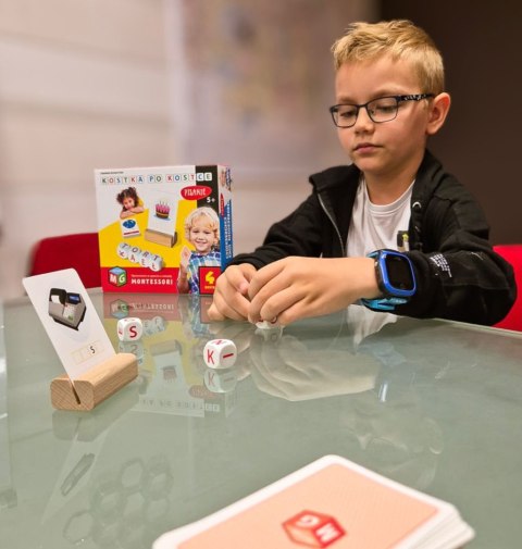 MONTESSORI ZABAWKA EDUKACYJNA KOSTKA PO KOSTCE - PISANIE 4 KOSTKI MONTESSORI ZABAWKA EDUKACYJNA KOSTKA PO KOSTCE - PISANIE 4 KOSTKI