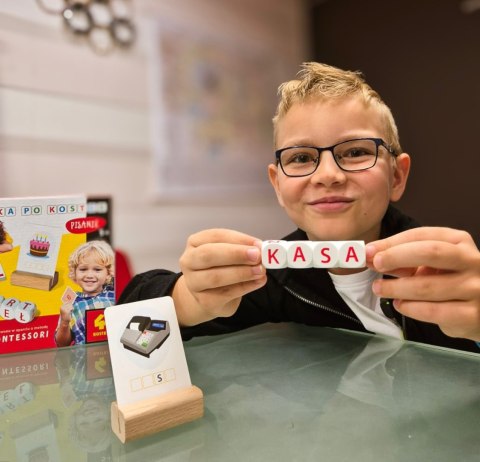 MONTESSORI ZABAWKA EDUKACYJNA KOSTKA PO KOSTCE - PISANIE 4 KOSTKI MONTESSORI ZABAWKA EDUKACYJNA KOSTKA PO KOSTCE - PISANIE 4 KOSTKI