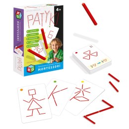 MONTESSORI ZABAWKA EDUKACYJNA - PATYKI