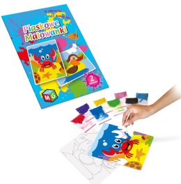 PIASKOWE MALOWANKI- KRAB I KACZKA