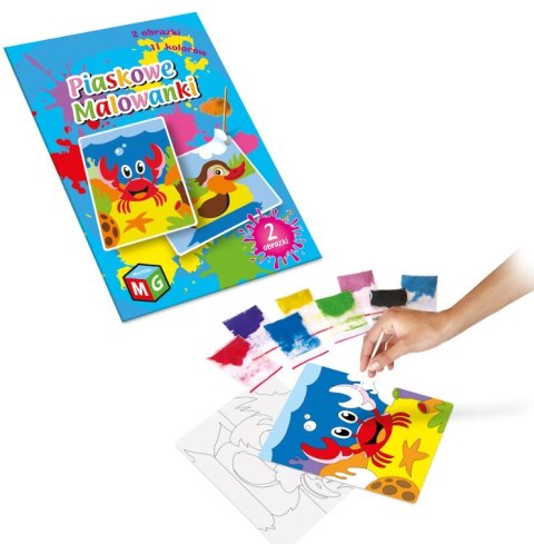 PIASKOWE MALOWANKI- KRAB I KACZKA PIASKOWE MALOWANKI- KRAB I KACZKA