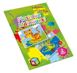 PIASKOWE MALOWANKI- TYGRYS I KROKODYL
