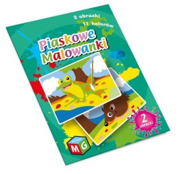 PIASKOWE MALOWANKI- ŻABA I JEŻ