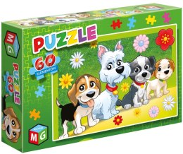 PIESKI KWIATKI PUZZLE 60