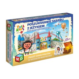 POSZUKIWANIE SKARBU Z JEŻYKIEM ORAZ GRA SPRĘŻYNY I DRABINY
