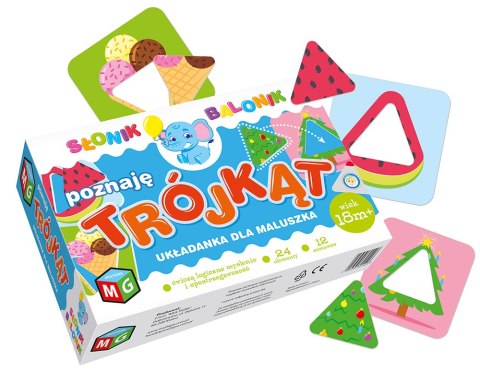 POZNAJĘ TRÓJKAT - SŁONIK BALONIK POZNAJĘ TRÓJKAT - SŁONIK BALONIK