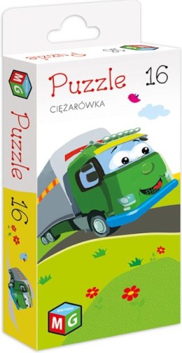 PUZZLE 16 ELEMENTÓW- CIĘŻARÓWKA